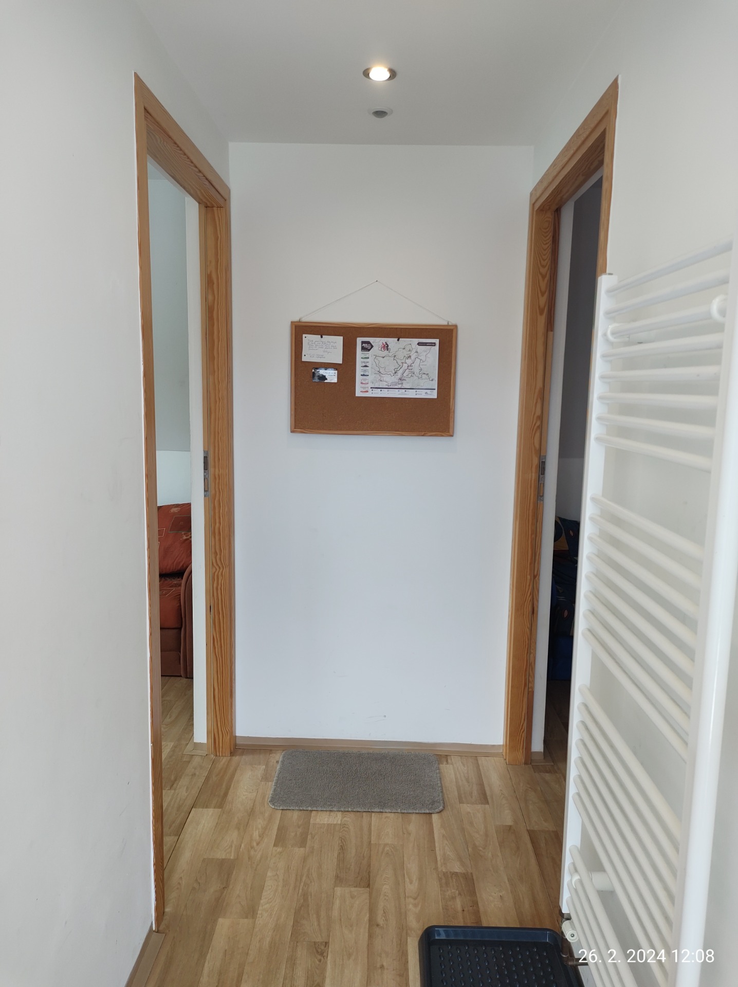 Vstup do apartmánů v 1. patře 